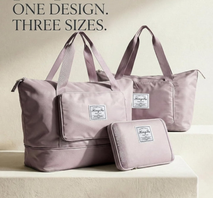 Expandable Waterproof Travel Tote Bag