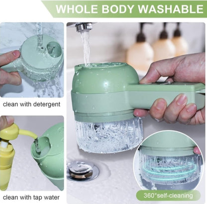 4 in 1 Electric Vegetable Cutter