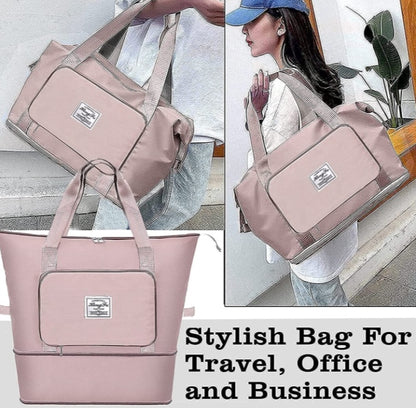 Expandable Waterproof Travel Tote Bag