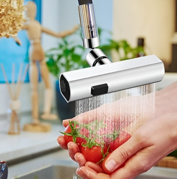 360° Rotating Rainfall Faucet Extender – Universal Fit