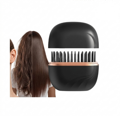 Premium Mini Cordless Hair Straightener Brush