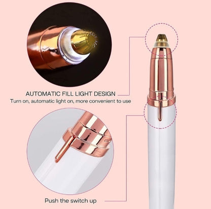 3 in 1 Flawless Eyebrow Trimmer, Rechargeble
