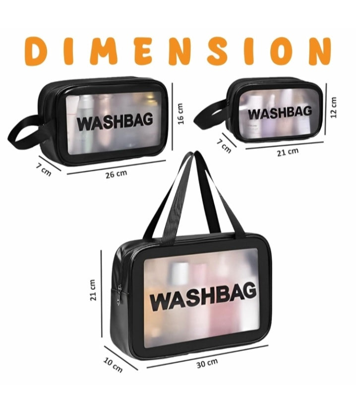 Waterproof Wash Bag Set