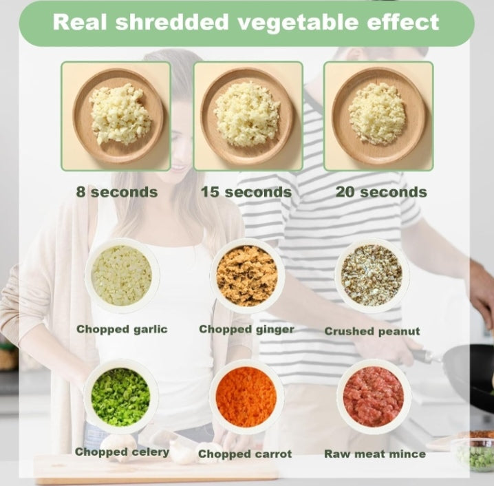 4 in 1 Electric Vegetable Cutter