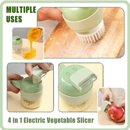4 in 1 Electric Vegetable Cutter