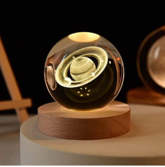 Galaxy Crystal Ball Lamp