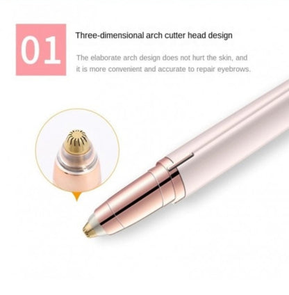 3 in 1 Flawless Eyebrow Trimmer, Rechargeble