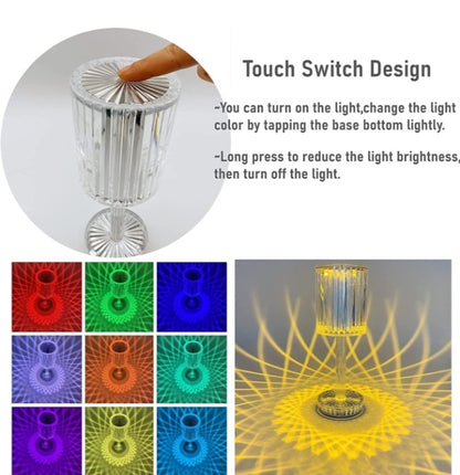 Crystal Aura Table Lamp